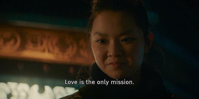 Love is the only mission.