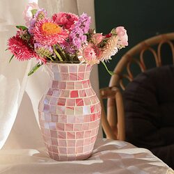 A Handmade Mosaic Vase