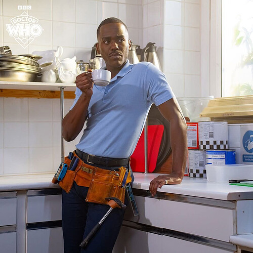 Fifteenth Doctor as a hot handyman