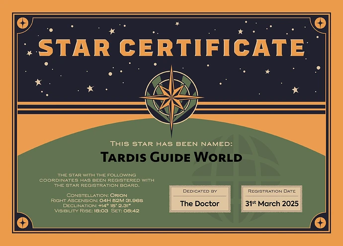 star_certificate_tardis_guide