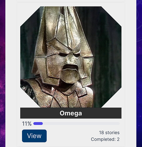 Omega Chatacter Tracker