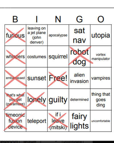 Bingo for prompt month (3)