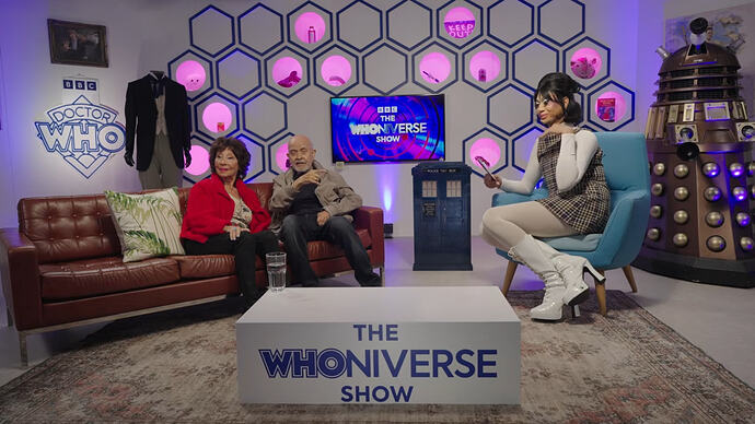 The Surprising Origins Of Doctor Who! Waris Hussein & Carole Ann Ford Reunite On The Whoniverse Show 0-7 screenshot