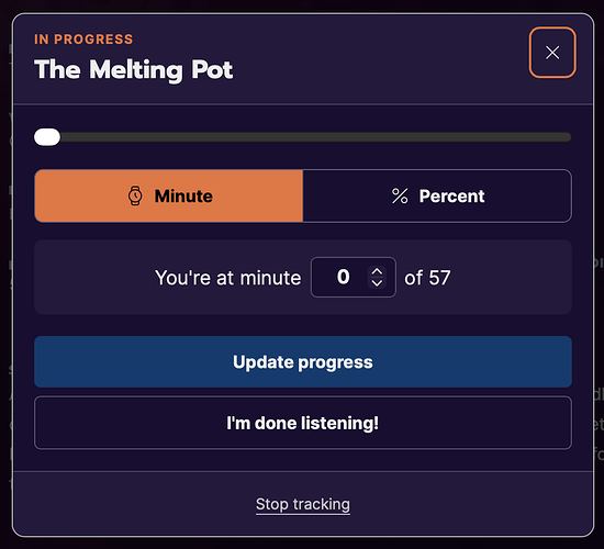 Update Progress