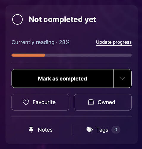 New Buttons - started reading