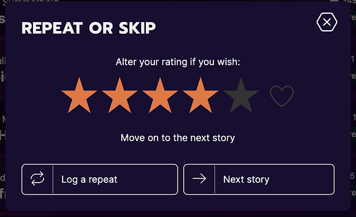 Repeat popup