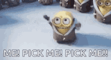 Minions Pick Me